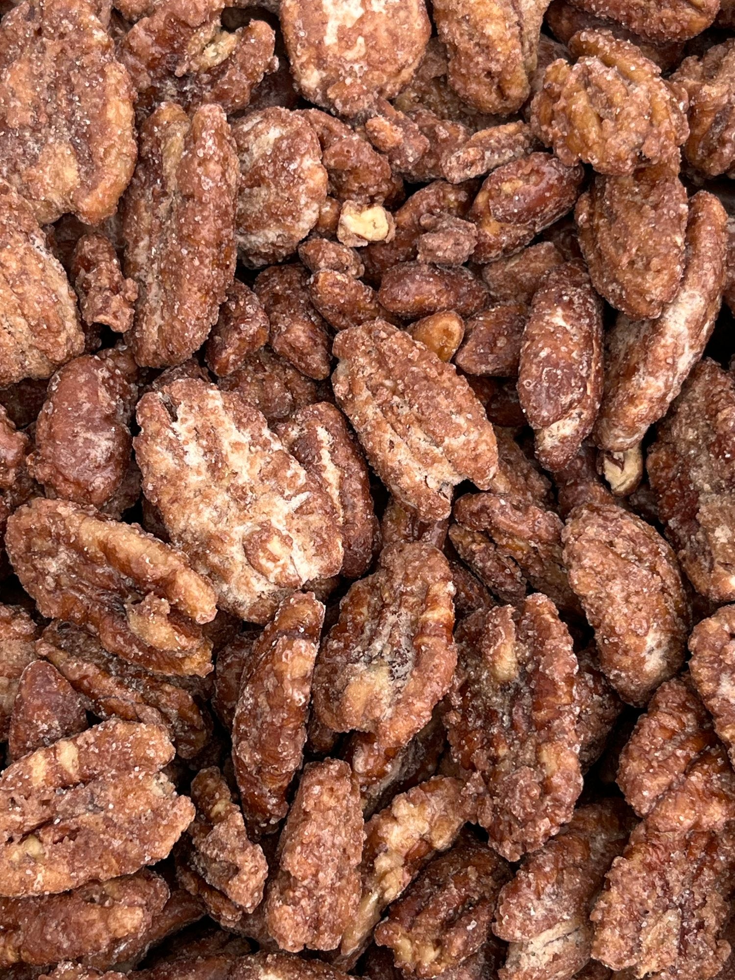 dinker's vanilla candied pecans
